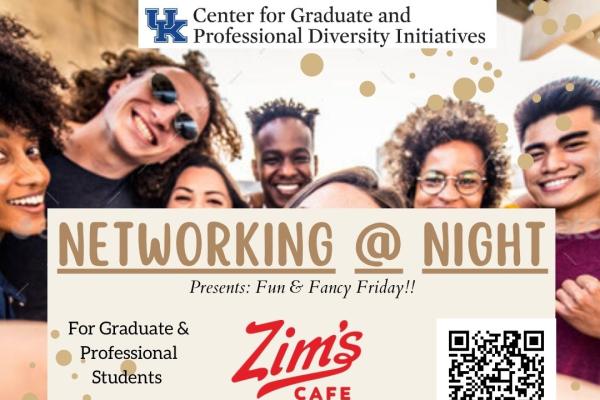 Networking opportunity for graduate and professional students to connect across campus