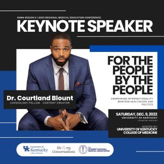 Keynote Speaker Dr. Courtland Blount